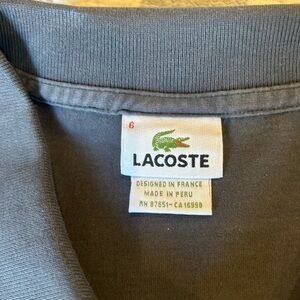 Lacoste Men's Polo Shirt in Gray